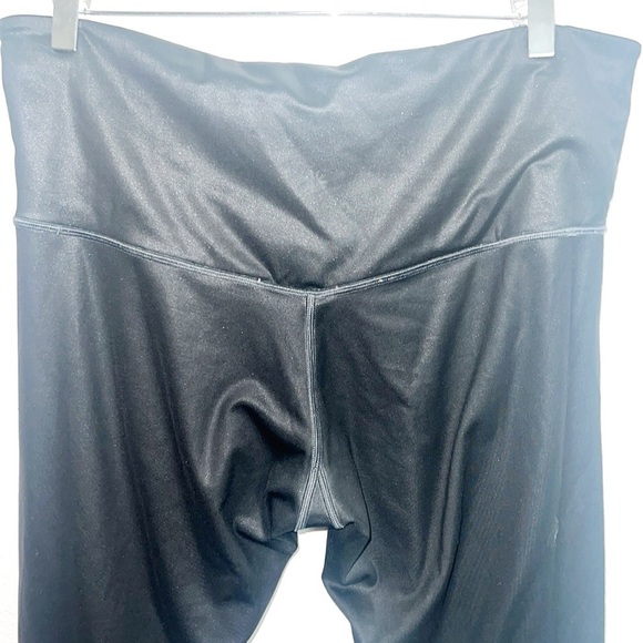 Athleta Elation Ultra High Rise Black Coated Tights - Picture 7 of 12